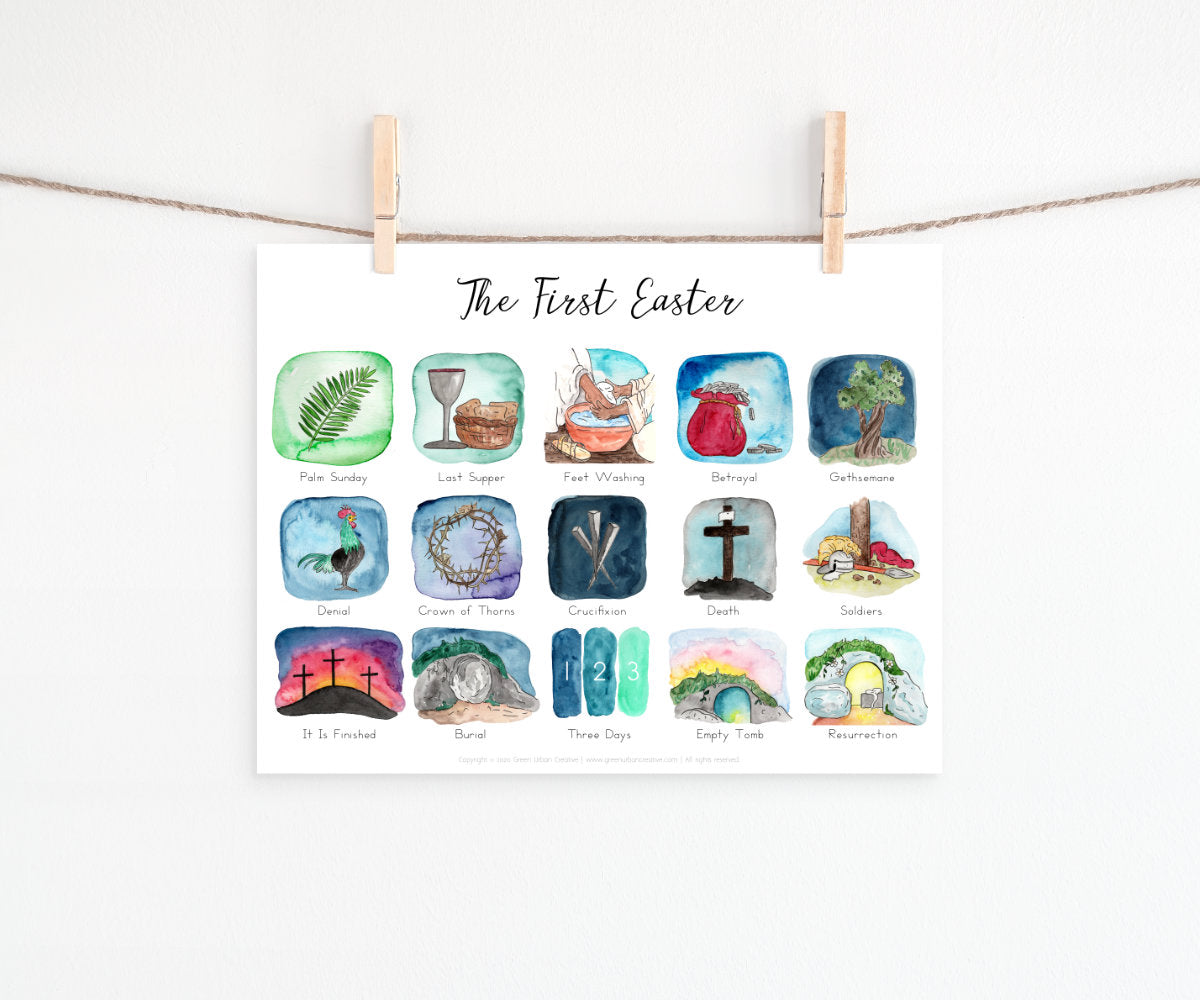 Easter Story Cards | Digital Download