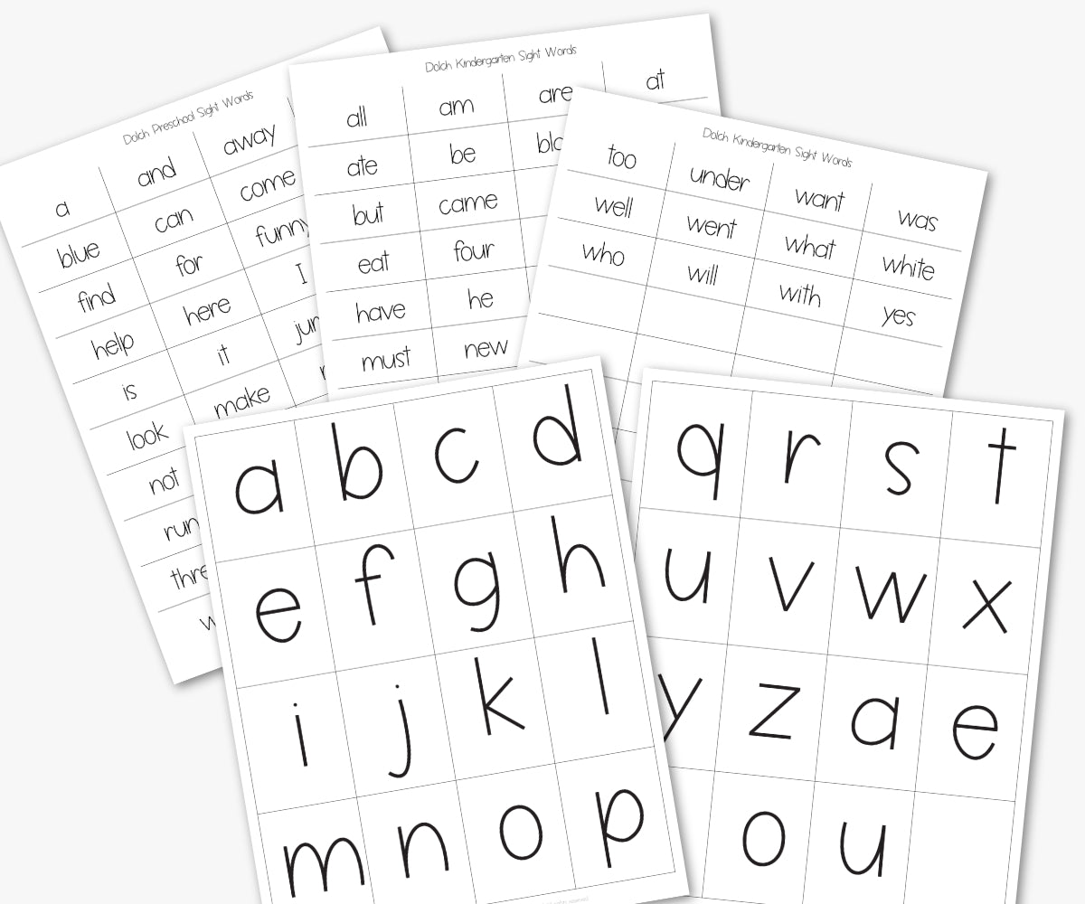 Short Vowel CVC Word Families Activities