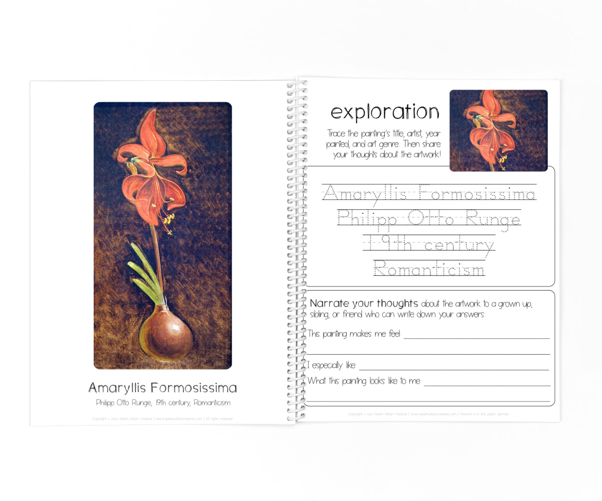Christmas Flora Art Journal