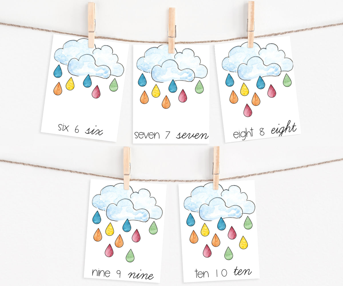 Rainbow Cloud Counting