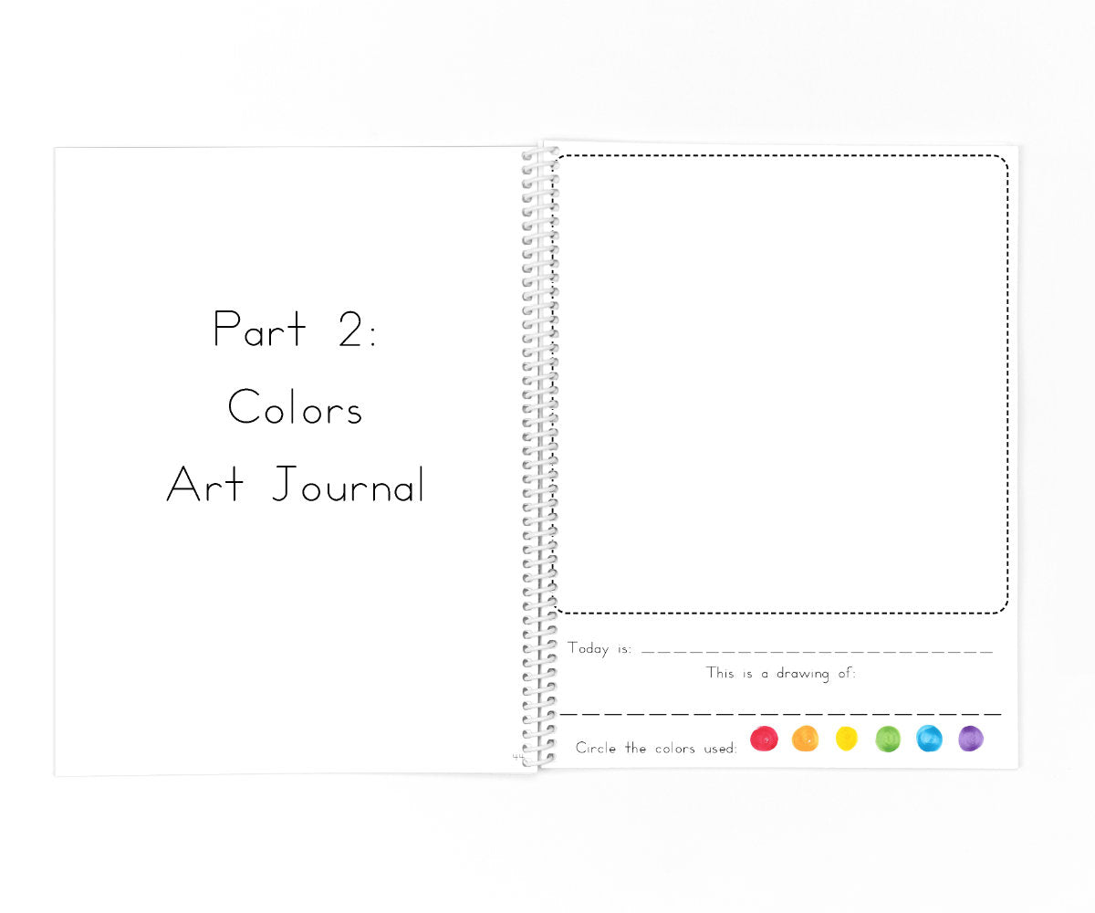 Colors Art Journal | Printable