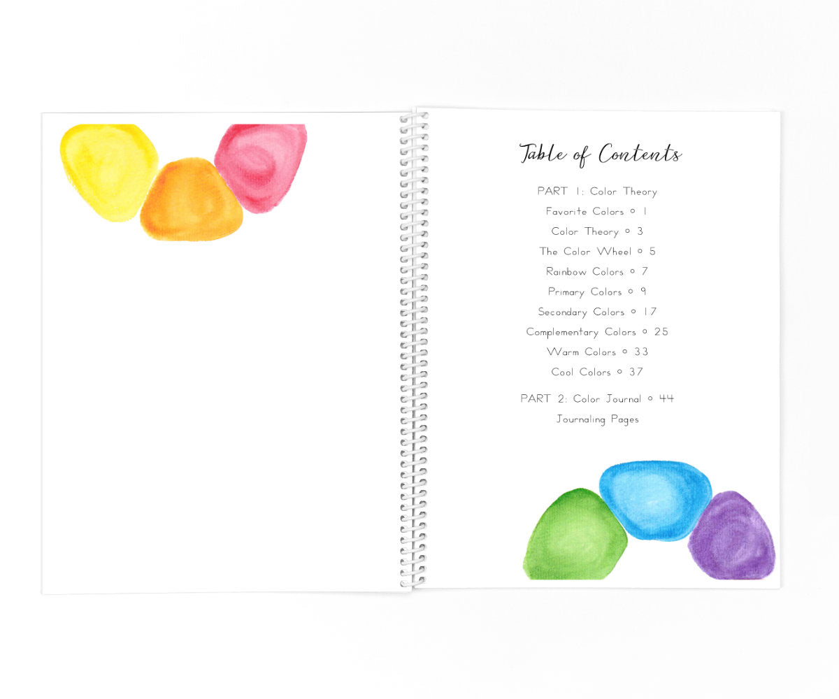 Colors Art Journal | Printable