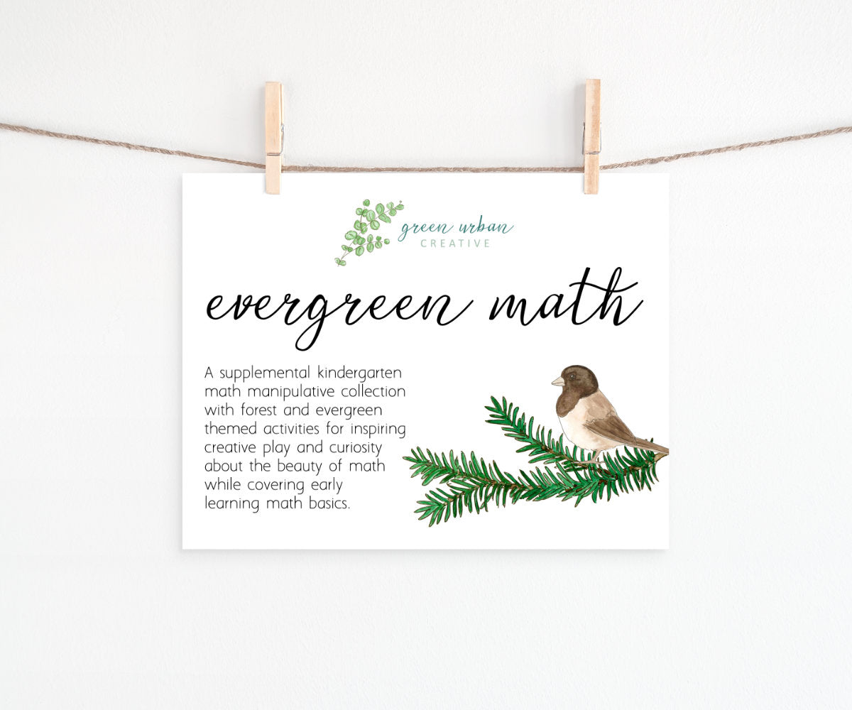 Evergreen Math: Kingergarten Supplemental Manipulatives