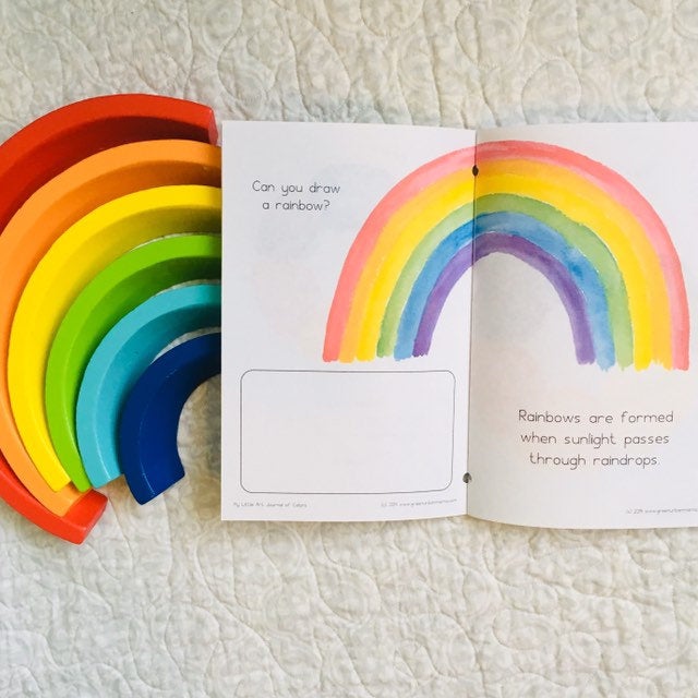 My Little Art Journal of Colors