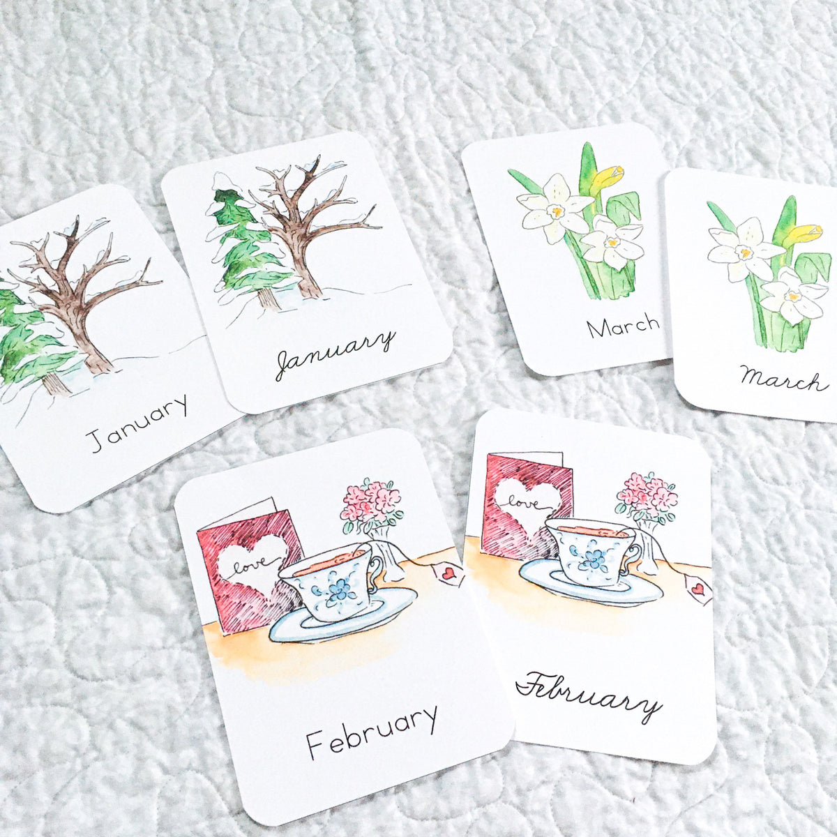 Months of the Year Flashcards | LATIN