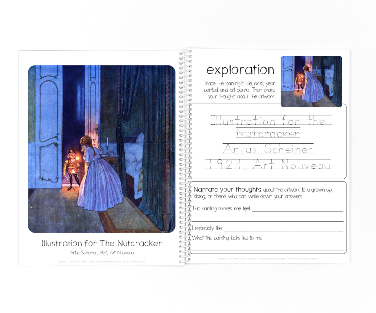 Nutcracker Art Journal