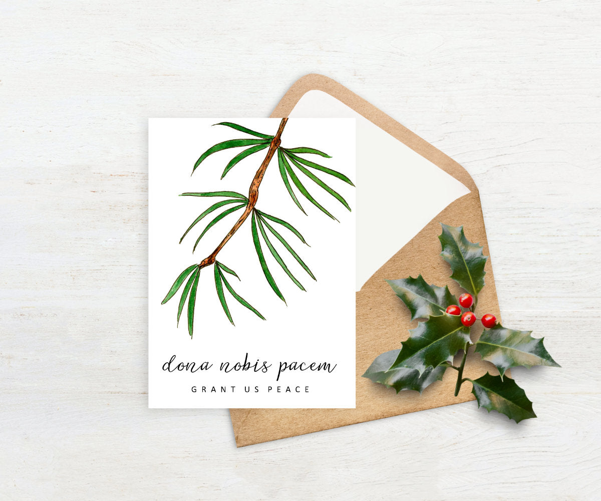 Botanical Christmas Cards | Printable